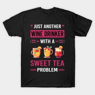 Wine Drinker Sweet Tea T-Shirt